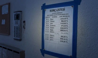 Apartmanlarda yeni dönem: Aidat borçluları listesi panolara asılamayacak