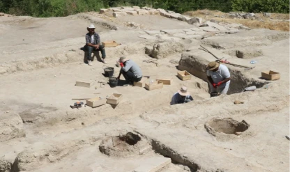 Arslantepe Höyüğü'nde 3 bin yıllık fırın bulundu
