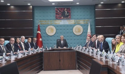 Bakan Bolat, ABD Ticaret Odası heyeti ile görüştü