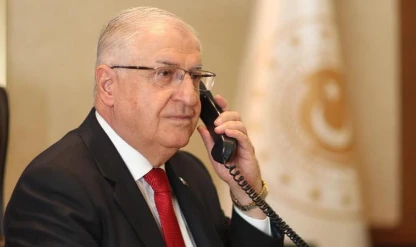 Bakan Güler, İranlı mevkidaşı ile görüştü