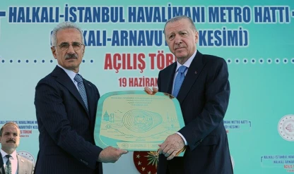 Bakan Uraloğlu: Toplam raylı sistem hattı uzunluğu 180 kilometreye ulaştı