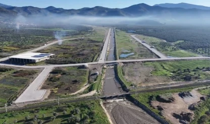 İzmir Bayındır Sera Tarım Bölgesi'nde altyapı çalışmaları tamamlandı