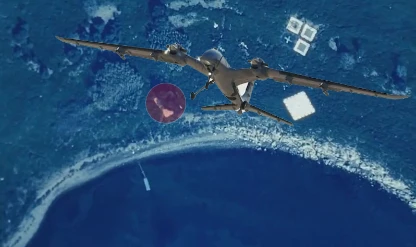 Bayraktar AKINCI milli mühimmatlar ile tam isabetle vurdu