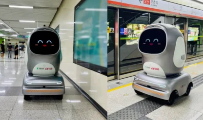 Çin’de Shenzhen Metrosunda robot kurye dönemi