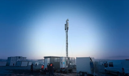 Deprem bölgesinde haberleşme altyapısı güçlendirildi