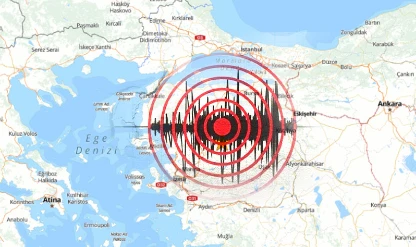 5.1 büyüklüğünde deprem! İstanbul, İzmir ve Bursa'da da hissedildi