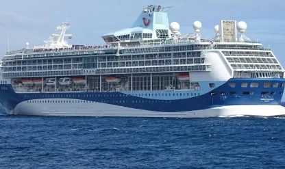 Dev yolcu gemisi Marmaris'te:  1798 turist getirdi