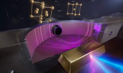 Dünya basıncının 10 katı basınçla altının atomik sırrı çözüldü