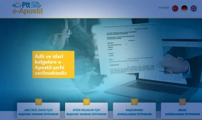 e-Apostilli belge işlemi sayısı 70 bini aştı! Belgeler 130 ülkede geçerli