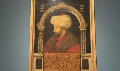 Fatih Sultan Mehmet'i tasvir eden portre Londra'da sergileniyor