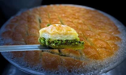 Gaziantepli baklavacılardan bayram mesaisi: Üretim günde 80 tona yaklaştı