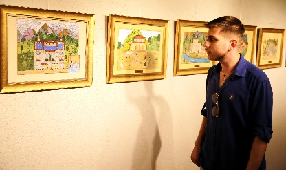 Geleneksel Türk Sanatları sergisi açıldı!