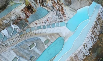 Göksu travertenlerini yaklaşık 350 bin kişi ziyaret etti