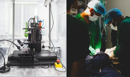 Hasarlı ses tellerine çözüm: Dünyanın en küçük 3D biyoyazdırma robotu