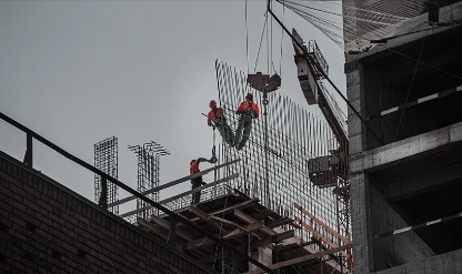 İnşaat üretim endeksinde hem yıllık hem aylık artış kaydedildi