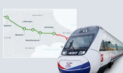 Çerkezköy–Kapıkule hızlı tren projesinde sona yaklaşıldı