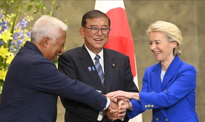 Japonya ile AB'den savunma ve ekonomide işbirliği kararı