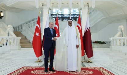 Katar Emiri Al Sani: Türkiye ile iş birliğimiz istikrarlı şekilde ilerliyor