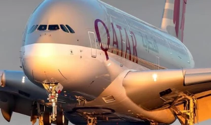 Katar Havayolları büyük uçaklarını İspanya'da depoya çekti