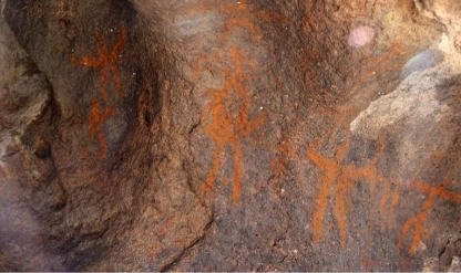 Neolitik Çağ’a ait insan figürlü kaya resimleri keşfedildi