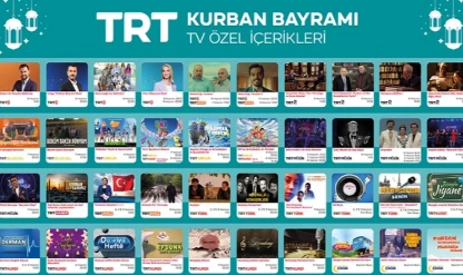 Kurban Bayramı'nda bayrama özel içerikler TRT'de!