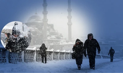 METEOROLOJİ SON DAKİKA: AKOM açıkladı! İstanbul'a kar geliyor