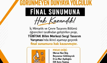 ‘Mikro Evren Tüneli’ TÜBİTAK finalinde