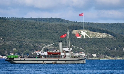 Nusret Mayın Gemisi 111 yıl sonra aynı rotada