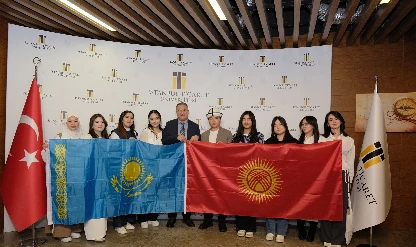 Orhun değişim programı öğrencileri bir araya geldi