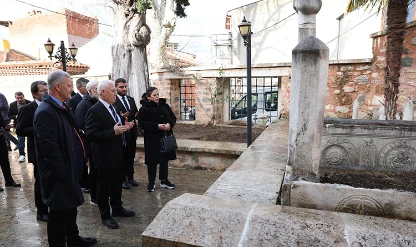 Osmanlı'nın ilk eserlerinden Alaeddin Bey Cami’de restorasyon