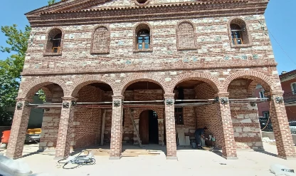 Özlüce Camisi'nde restorasyon çalışması bitti! Yarın ibadete açılıyor