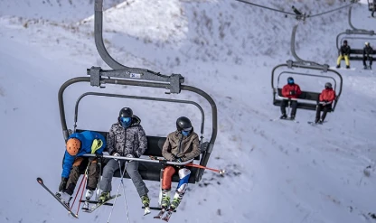 Palandöken, Türkiye'nin her tarafından kayakseverleri ağırlıyor