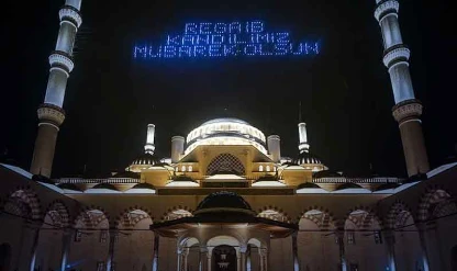 Resimli Regaip Kandili mesajları 2025