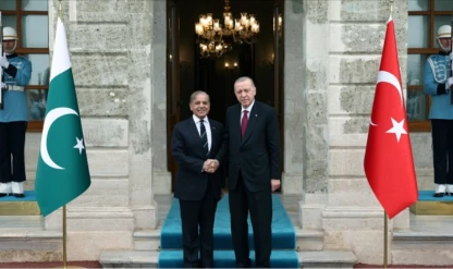 SON DAKİKA: Cumhurbaşkanı Erdoğan, Şahbaz Şerif'i kabul etti