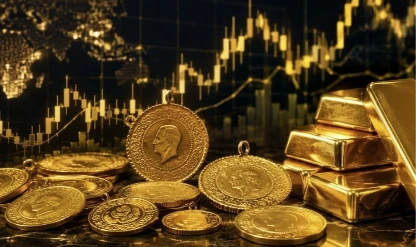 Standart altının kilogram fiyatı yüzde 1,3 düştü