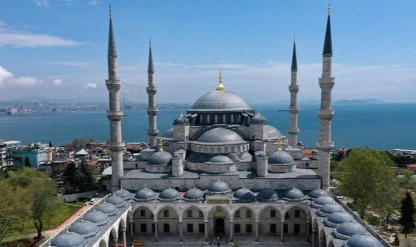 Tarihi yarımadada 'Sultanahmet Camisi' ihtişamını koruyor