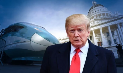 Trump yüksek hızlı tren fonunu kesti: 'Sizi bu dertten kurtardım'
