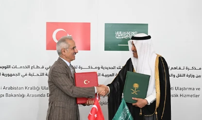 Türkiye ile Suudi Arabistan'dan demiryolu ve lojistik imzası