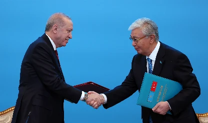 Türkiye ve Kazakistan arasında 13 anlaşma imzalandı: Orta Koridor üzerinden