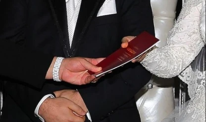 Türkiye'de geçen yıl yarım milyonu aşkın çift dünya evine girdi