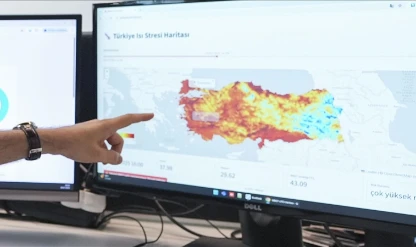 Türkiye'de ilk kez tasarlanan ısı stresi rehberi ve haritası erişime açıldı