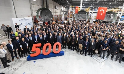 TUSAŞ'tan Airbus'a 500'üncü gövde teslimatı