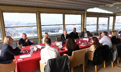 Ulaştırma sektörü portföy yöneticileriyle buluştu