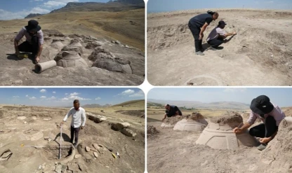 Van'daki Kevenli Kalesi kalıntısında çivi yazılı 76 pithos ortaya çıkarıldı