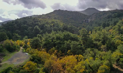 Yunt Dağları ile bölgedeki Türkmen Şelaleleri doğaseverleri ağırlıyor