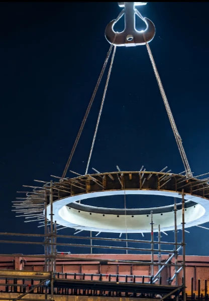 Akkuyu'da kritik bileşen monte edildi: Nükleer enerjiye bir adım daha