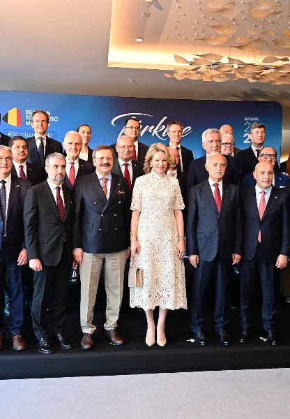 Türk iş dünyasıyla en üst düzeyde temas