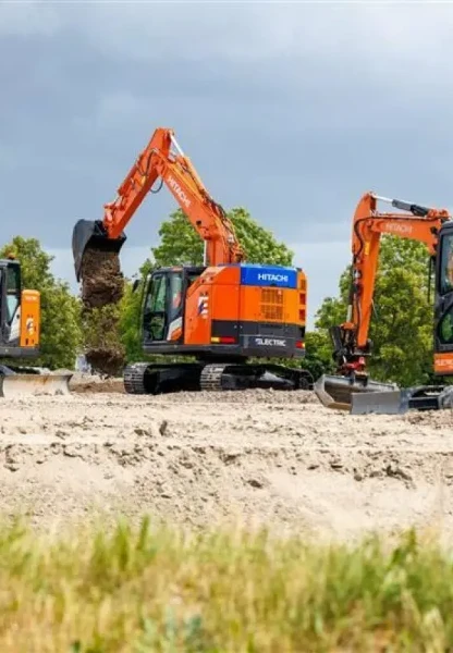 Hitachi, 7/24 çalışabilen 13 tonluk elektrikli ekskavatörü tanıttı