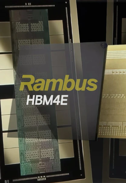 NVIDIA ve AMD'nin yeni gözdesi, Rambus HBM4E bellek