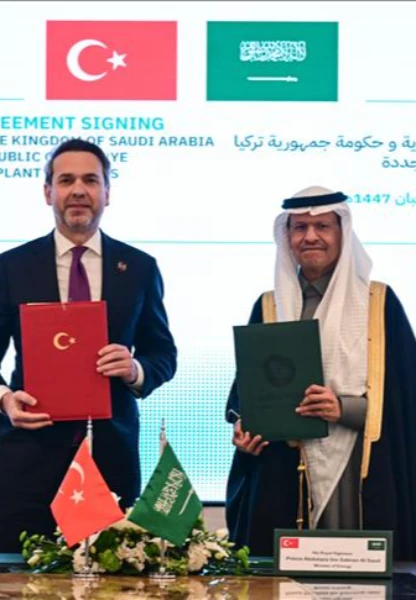 Suudi Arabistan ile imzalar atıldı